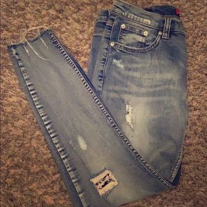 High Rise UNIONBAY women’s distressed jeans 👖